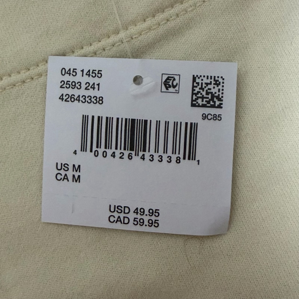 Women's American Eagle Cream Boat Neck Sweatshirt M SKU644 - Picture 4 of 6